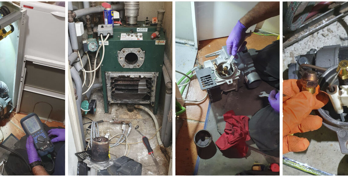 repair of oil boilers